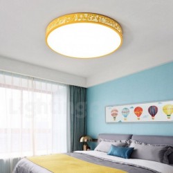 European Ultra-thin Hollow Macaron Ceiling Light