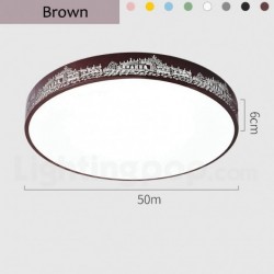 European Ultra-thin Hollow Macaron Ceiling Light