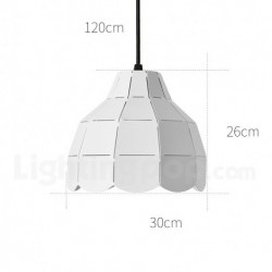 Nordic Macaron 1 Light Round Modern Contemporary Chandelier