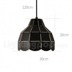 Nordic Macaron 1 Light Round Modern Contemporary Chandelier