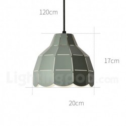 Nordic Macaron 1 Light Round Modern Contemporary Chandelier