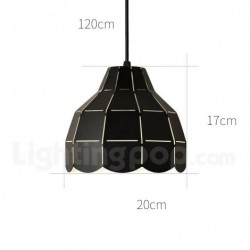 Nordic Macaron 1 Light Round Modern Contemporary Chandelier