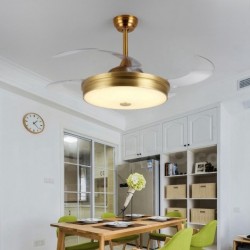 Pure Brass Modern Contemporary Ceiling Fans