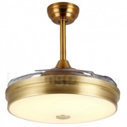 Pure Brass Modern Contemporary Ceiling Fans