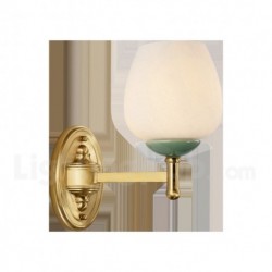 European Pure Brass Rustic / Lodge Modern Contemporary Wall Light