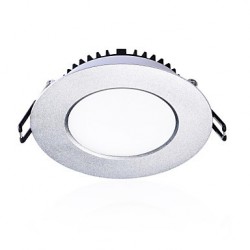 4-inch Recessed Trim with 5W LED Downlight, AC 100-240V, Golden/Silver/White,3000K-4000K-6000K