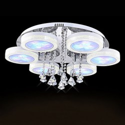 Flush Mount LED Modern/Contemporary Living Room / Bedroom / Dining Room / Study Room/Office Metal