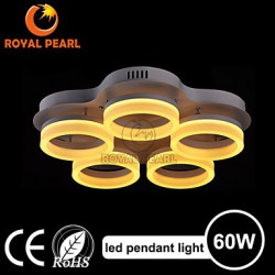 Elegant Design 60W acrylic Led ceiling Light Fixtures