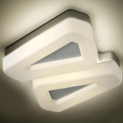 Flush-Mount-Light White 72W 220V Warm-White-Light Fashion Simple Modern