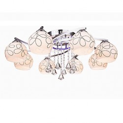 Chandelier Modern Crystal Living 8 lights