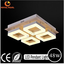 Epistar Chips CE RoHS Approved 48W Modern Pendants Lighting