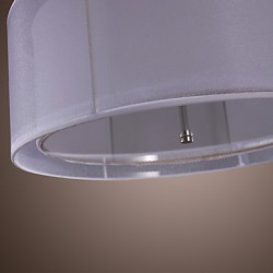 Modern Acrylic Flush Mount with 3 Lights Cylinder Design