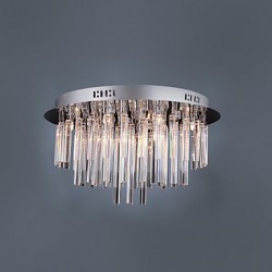 Modern Crystal Chandelier with 12 Lights