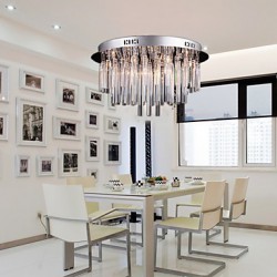 Modern Crystal Chandelier with 12 Lights