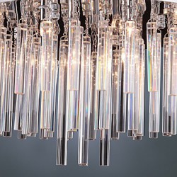 Modern Crystal Chandelier with 12 Lights