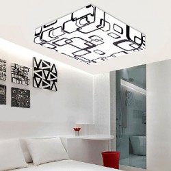 Flush Mount LED Modern/Contemporary Living Room / Bedroom / Dining Room / Study Room/Office PVC