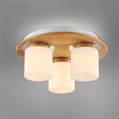 High Brightness Original Wooden Modern Ceiling Lights For Living