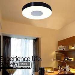 Modern/Contemporary LED / Bulb Included Brushed Metal Flush MountLiving Room / Bedroom / Dining Room / Kitchen / Study Room/Office /