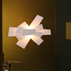 Flush-Mount-Light White 20W 220V Warm-White-Light Fashion Simple Creative-Propeller