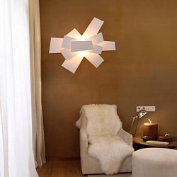 Flush-Mount-Light White 20W 220V Warm-White-Light Fashion Simple Creative-Propeller