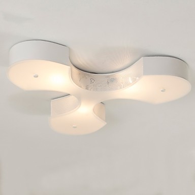 Bidesen Simple European Style Modern Ikea Restaurant Study Bedroom Lighting Lamps Large Clover Ceiling Lamps