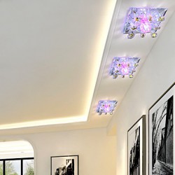 18CM Square Smallpox Lamp Light Crystal Light Creative Corridors Led Dome Light Tube Lamp Led Light