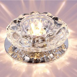 10*6CM Crystal Ceiling Lamp Spotlight LED SMD 3W Creative Lamp Absorb Dome Light