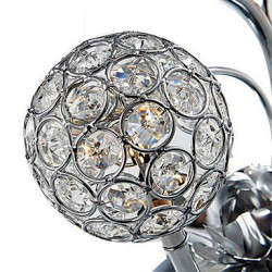 Crystal Table Lamps, Modern/Comtemporary Metal