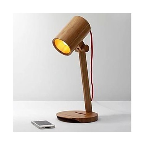 Geek Library Bamboo Qualitative The Soloist Desk Lamp Lighting Pop