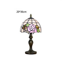 E27 20*36CM 5-8㎡220V Europe Type Restoring Ancient Ways Of Creative Pastoral Glass Button Switch Lamp Light Led