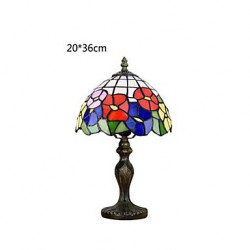 E27 20*36CM 5-8㎡220V Europe Type Restoring Ancient Ways Of Creative Pastoral Glass Button Switch Lamp Light Led