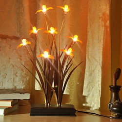 Table Lamps LED Orchid Traditional/Classic Metal