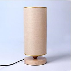 LED Bamboo And Wood Desk Lamp